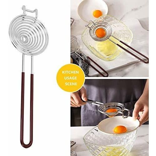 Nilehome Separador De Huevo De Yema De Huevo Blanco Separado