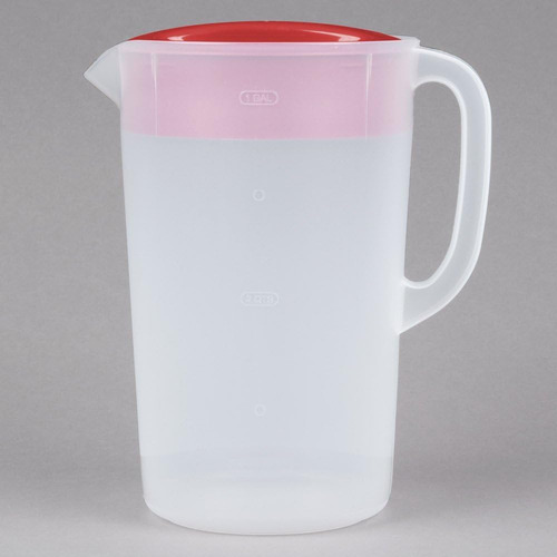 Pitcher Rubbermaid Classic, Base Transparente De 3,78 Litros