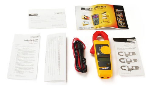 Multímetro Digital Fluke Clamp Meter F302+ Con Pinza Digital
