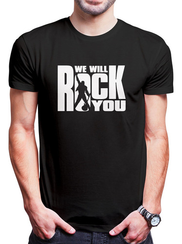 Polo Varon We Will Rock You (d1339 Boleto.store)