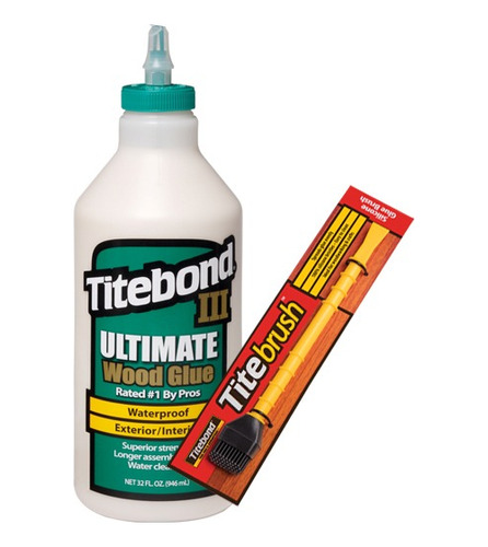 Pack Titebond 3 946ml + Titebrush / Cola Fría Profesional