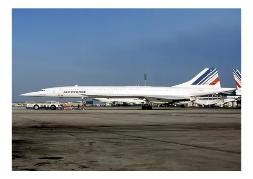 Avión Concorde Escala Air France Escala 1:400 Metálico Pro