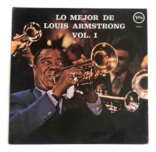 Vinilo Lp Lo Mejor De Louis Armstrong Vol. I / Excelente 