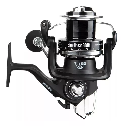 Reel Pesca Mar Kunnan Blue Ocean 6008 Conico Agua Salada