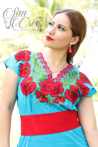 Imagen 7 de 10 de Lote 26 Blusas Artesanal Típica Mexicana Bordada Chiapas X.
