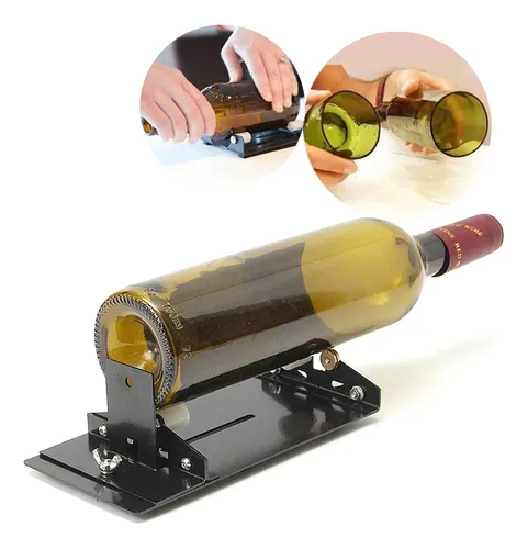 Maquina Para Cortar Vidrio Cortador De Botellas + Accesorios