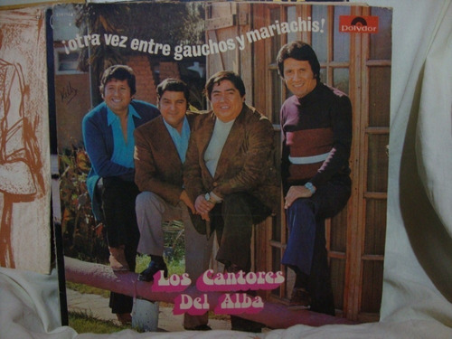 Vinilo Cantores Del Alba Entre Gauchos Y Mariachis Ss F3