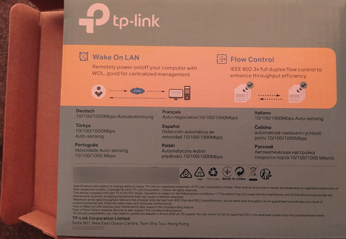 Tarjeta De Red Tplink Tg-3468 Lan Rj45 Pci-express
