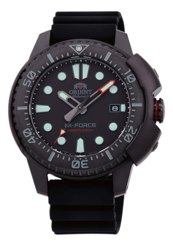 M-force Ra-ac0l03b00b - Reloj Automático Con Esfera Negra