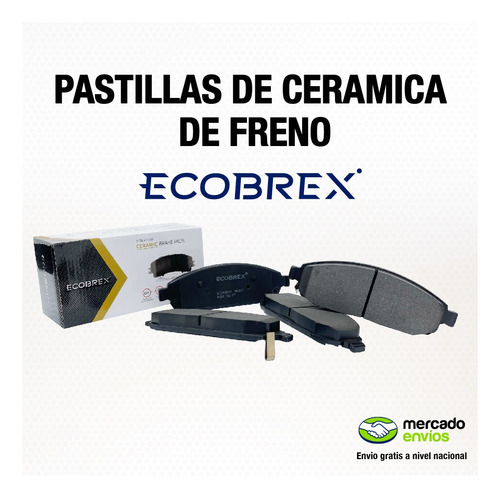 Pastillas De Freno Delantera Lancer Glx 1.6 Ecobrex