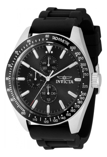 Reloj Para Hombres Invicta Aviator 38402 Negro