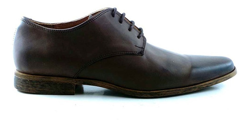 Zapato De Vestir Cuero Hombre Briganti Negro - Hcac00962