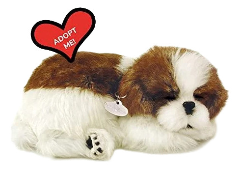 Shih-tzu De Pelúcia Com Respiração - Perfect Petz