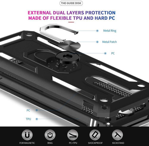 Funda + Protector De Pantalla Para Xiaomi Mi Redmi