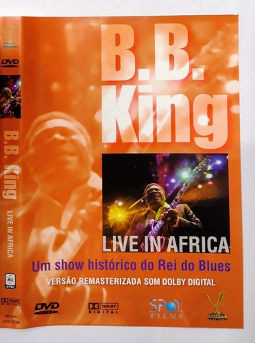 Dvd B B King Live In Africa
