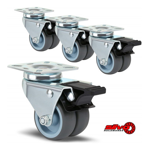 Imagen 3 de 10 de Ruedas Industriales, Domesticas, Mobiliario Desde $100