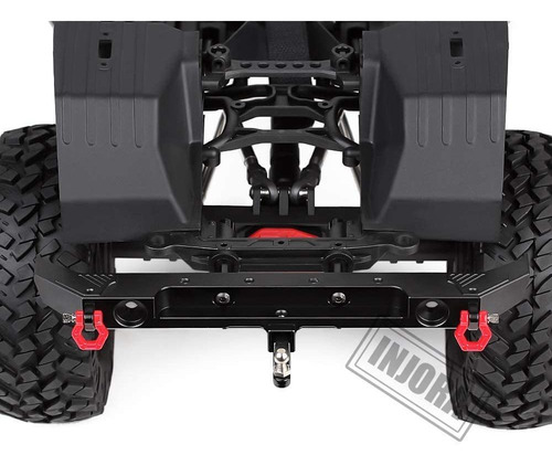 Injora Rc Parachoques Trasero De Metal Accesorios Rc Para 1: