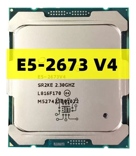 Kit: Placa X99 Huananzhi F8 + Xeon E5 2673 V4 + 64gb Ddr4 Cor Preto