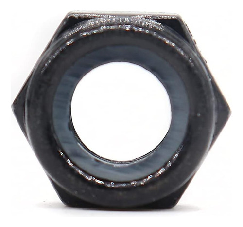 Binifimux 10pcs M10 X 15 Mm Hex Nylon Inserta Autoinforme,