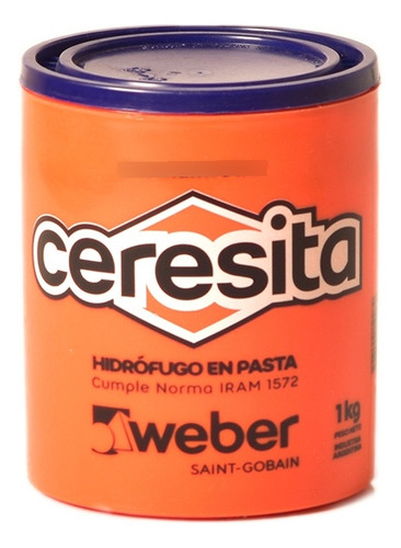 Hidrofugo En Pasta Ceresita Weber X 1 Kg 