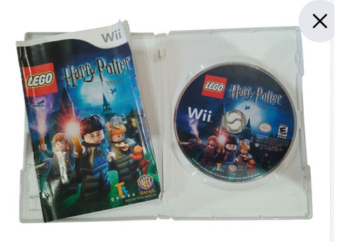 Juego Lego Harry Potter Years 1-4 Wii Original Físico (Reacondicionado)