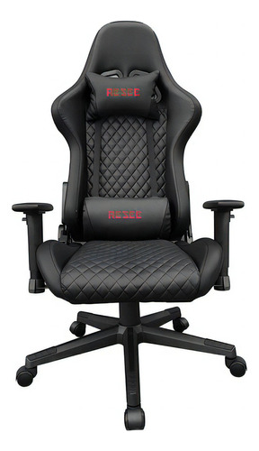 Silla Gamer Ergonómica Reclinable Adjustable Silla Oficina Color Negro