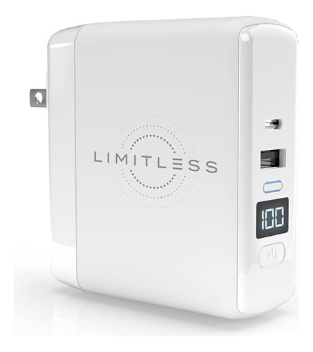 Cargador Portatil Limitless 10000 Mah/blanco