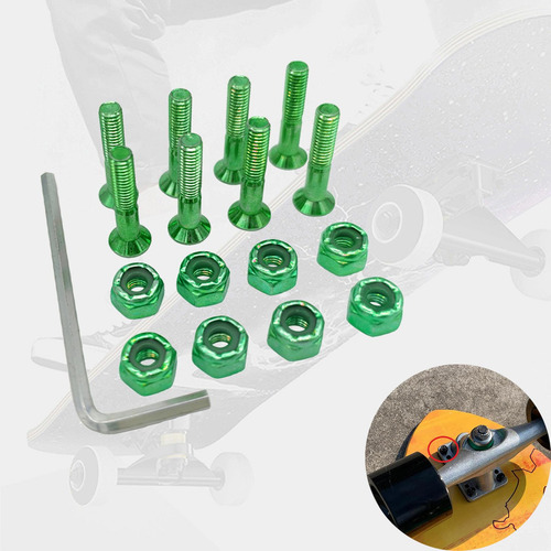 3 Conjunto De Hardware De Substituição Para Skate, 3 Pecas