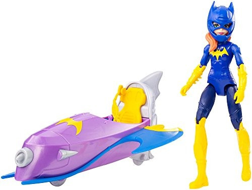 Dc Super Hero Girls Batgirl Action Figure With Batjet Vehic