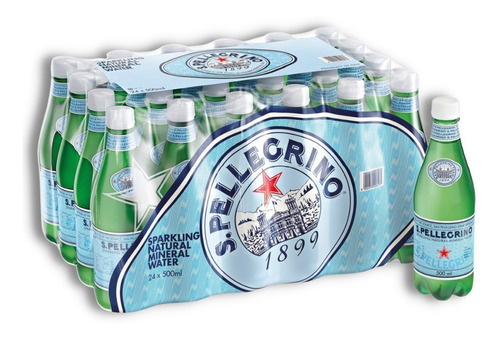 San Pellegrino Agua Mineral Gasificada Pet Pack X24u 500ml