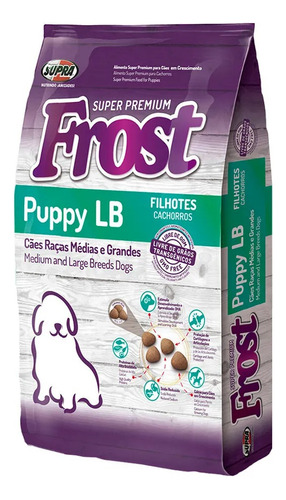 Frost Puppy Cachorro Lb Raza Grande 17kg + Reg Elec + Envio