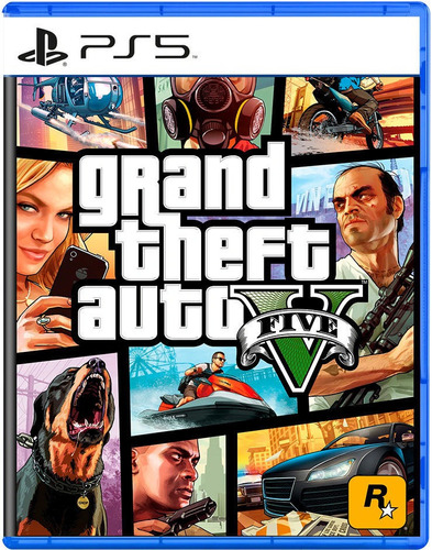 Gta V Ps5  Físico Edición Estandar