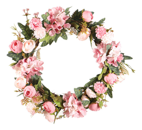 Corona De Rosas Decorativa En Forma De U Con Forma De Capull