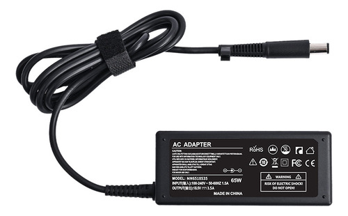 65w Adecuado For Cargador Portátil Hp 18.5v3.5a 7.4*5.0