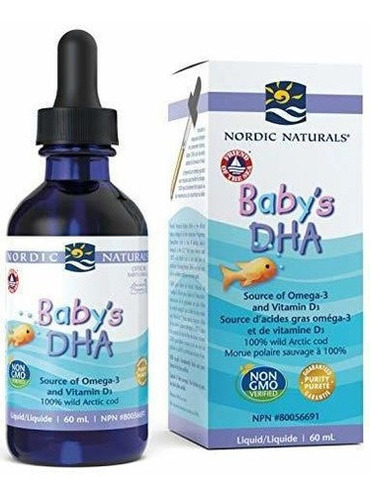 Nordic Naturals - Baby.s Dha, Apoya El Desarrollo Cerebral Y