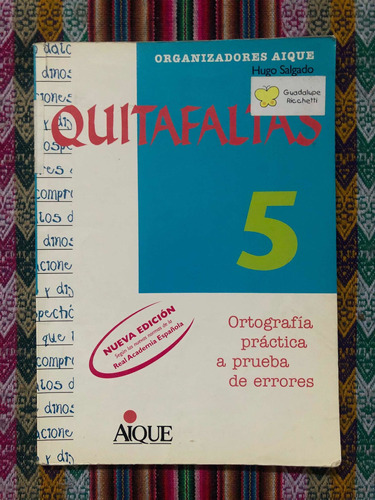 Quitafaltas 5 | Aique | Excelente Estado