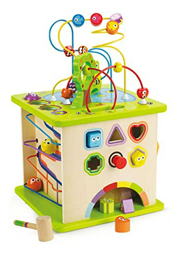 Country Critters Wooden Activity Cube By Hape | Juguete 