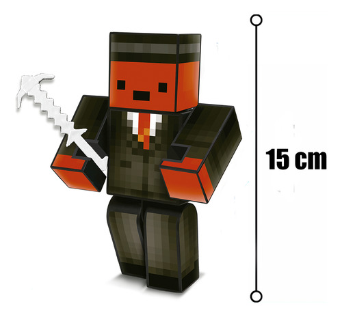 Kit Bonecos Stick + Kadu 15cm Turma Gamer Youtuber Chaveiro