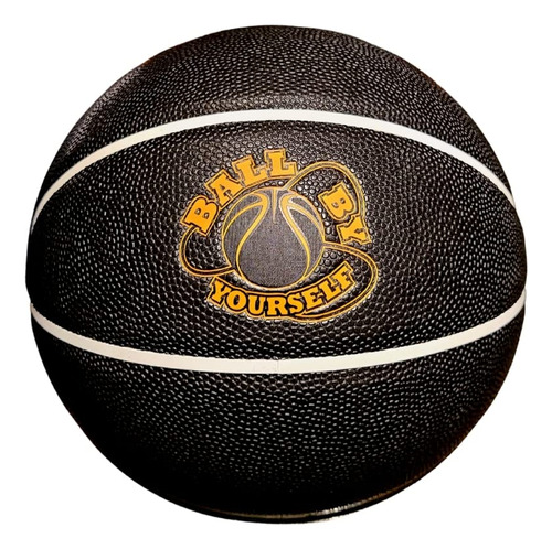 Ball By Yourself Logo Baloncesto (29.5, Negro)