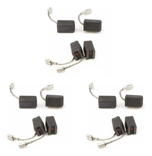 X 12 Peças De Reposição De Carbono Para Bosch Gws7-100