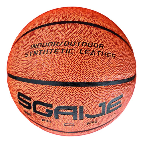Balon Basquetbol Sf7x Sgaije Sport Piel Sintetica Oficial