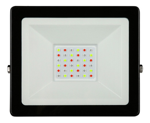 Imagen 2 de 10 de Reflector Led 30w Rgb Multicolor Colores Decoracion Ip65