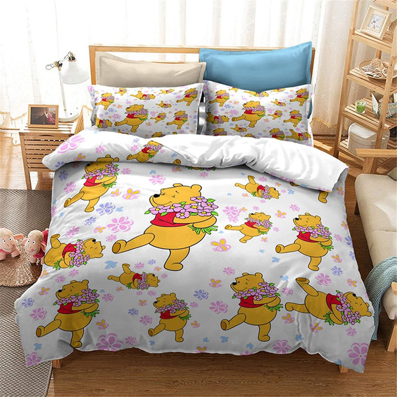 Winnie the Pooh ropa de cama 80 x 80 135 x 200 cm 100% algodón renforce 