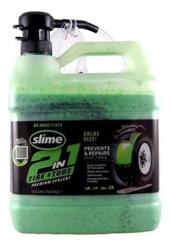 Slime 10207 Sellador De Reparación De Pinchazos 2 En 1 Para 