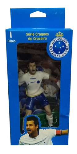 Boneco Goleiro Fabio Cruzeiro Oficial Craque Cruzeiro Craque