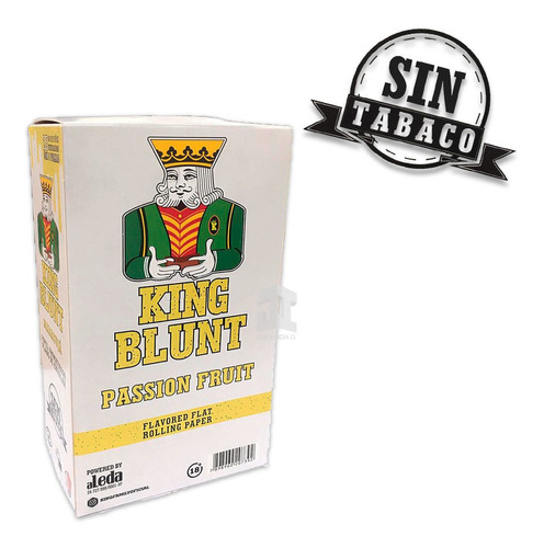 Papelillo King Blunt  X5  Maracuya /ambienteyaromas