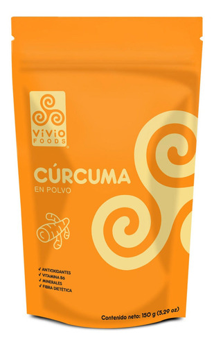 Curcuma Vivio Foods En Polvo 150g
