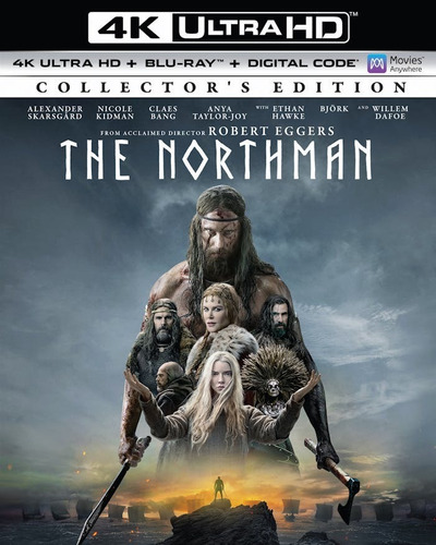 The Northman Bluray + 4k Uhd El Hombre Del Norte