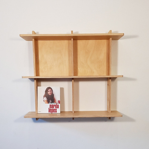 Estanteria De Pared / Biblioteca / Shoji 2x2 Kakuy