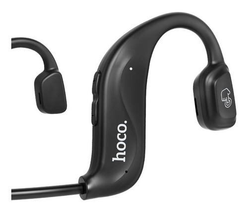 Audífonos Bluetooth Hoco Con Conducción Aérea / Modelo Es50 Color Negro